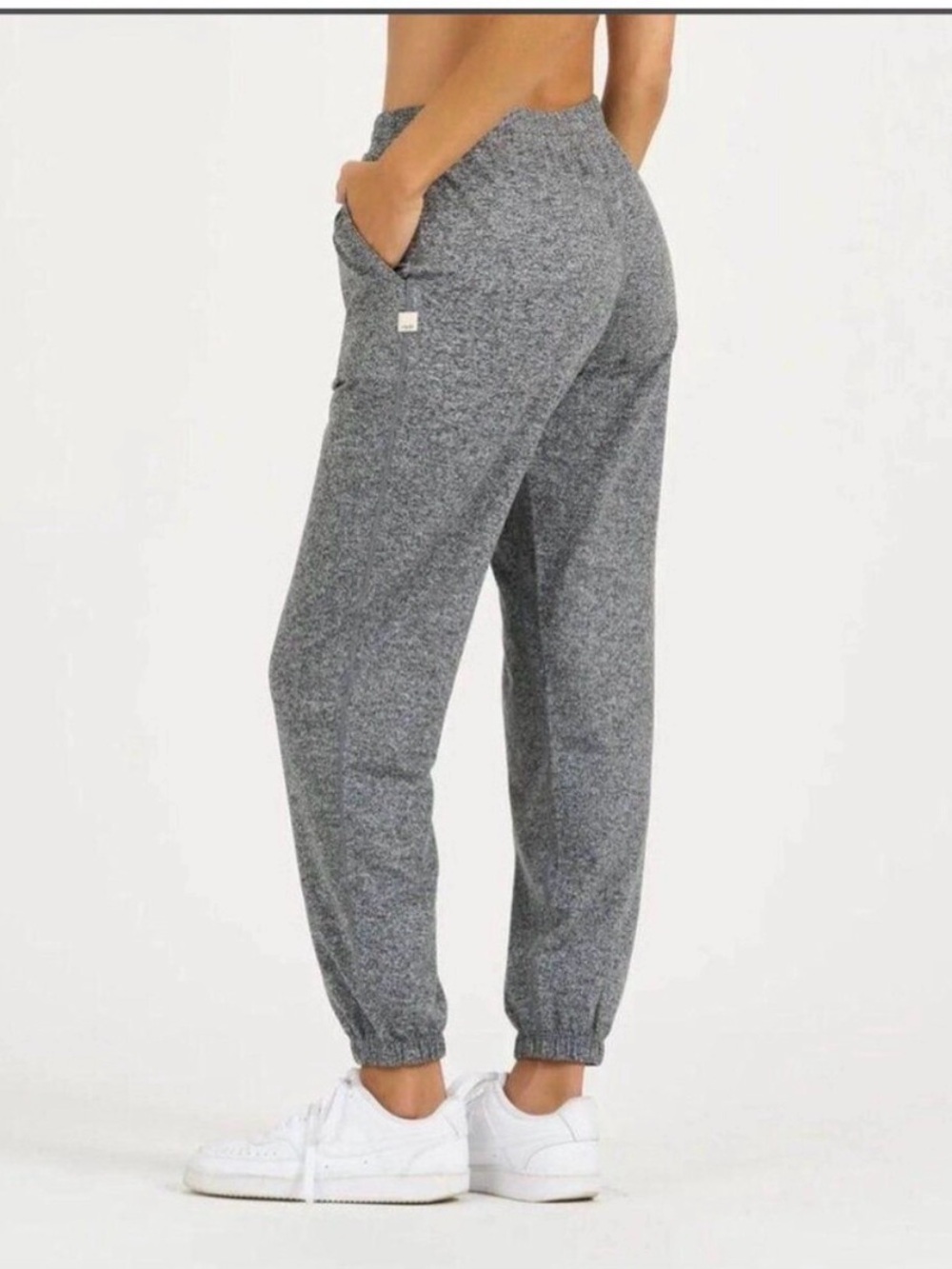 Vuori Boyfriend Sweatpants Joggers Small Gray Athleisure Lounge Minimal Travel